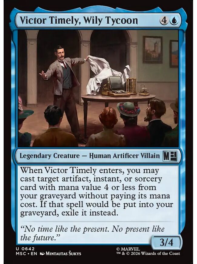 Victor Timely, Wily Tycoon