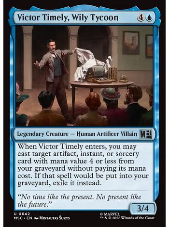 Victor Timely, Wily Tycoon