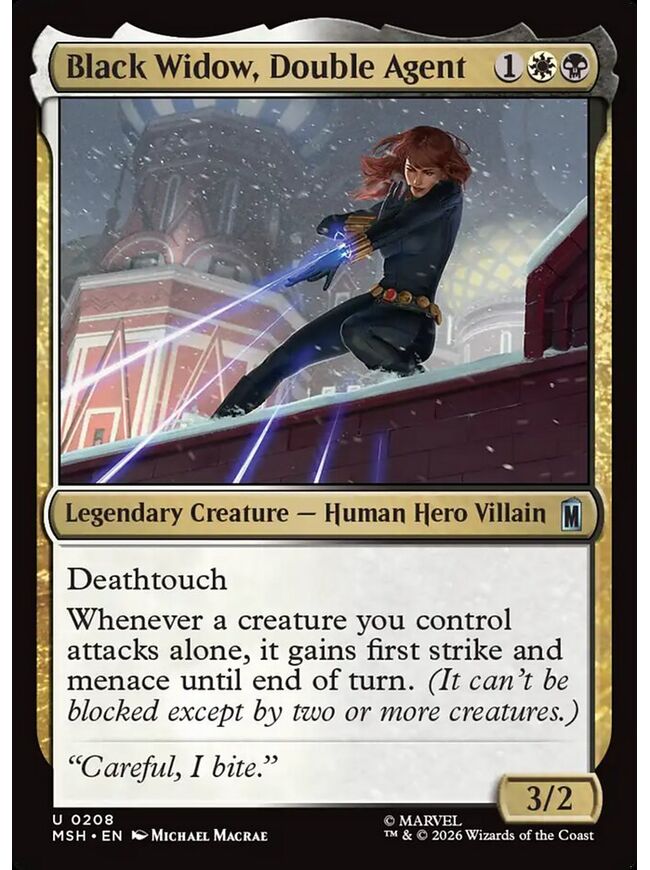 Black Widow, Double Agent