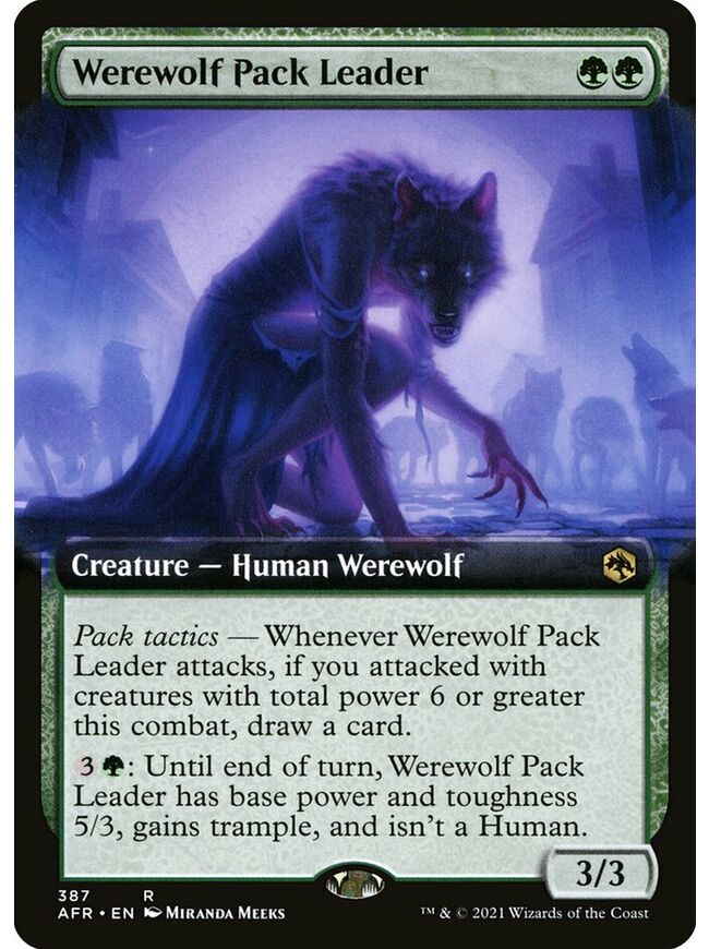 Werewolf Pack Leader