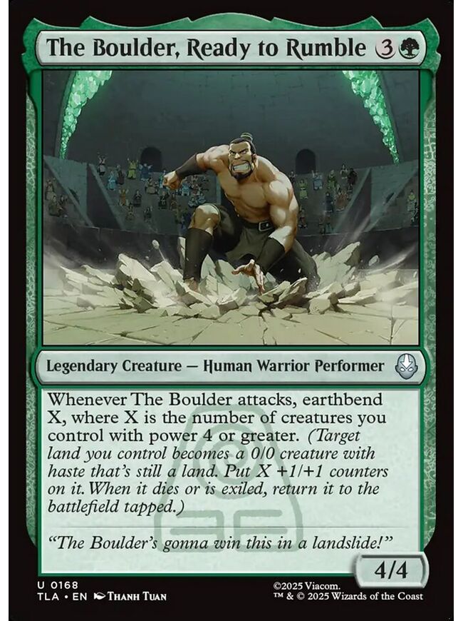 The Boulder, Ready to Rumble