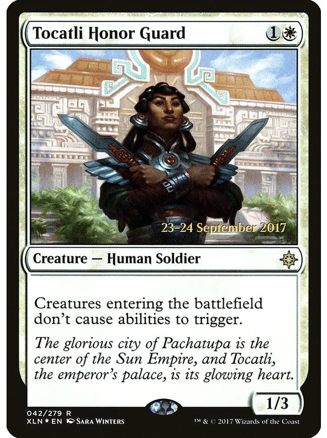 Tocatli Honor Guard