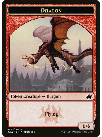 Dragon Token (6/6) (Red)