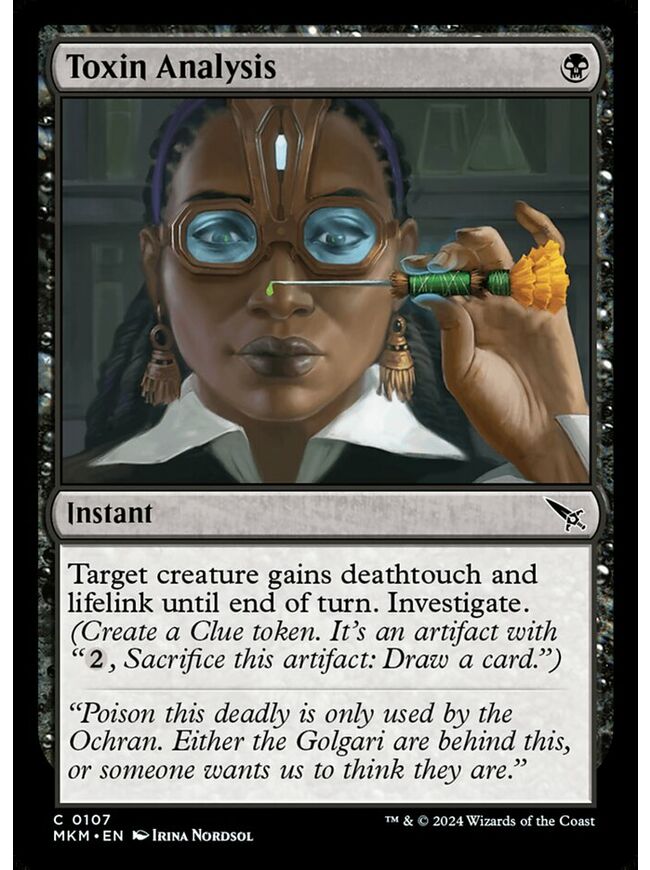 Toxin Analysis