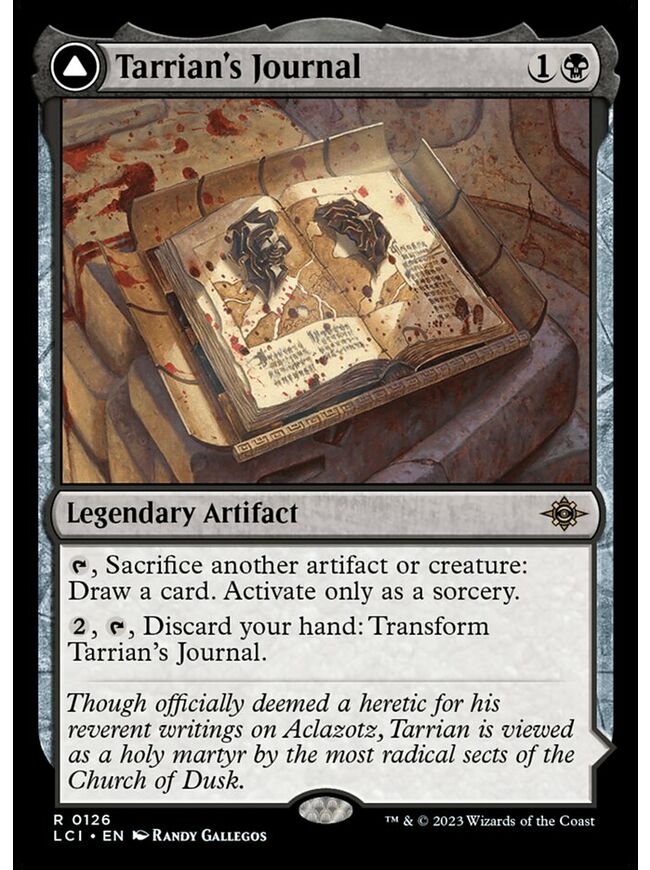 Tarrian's Journal // The Tomb of Aclazotz