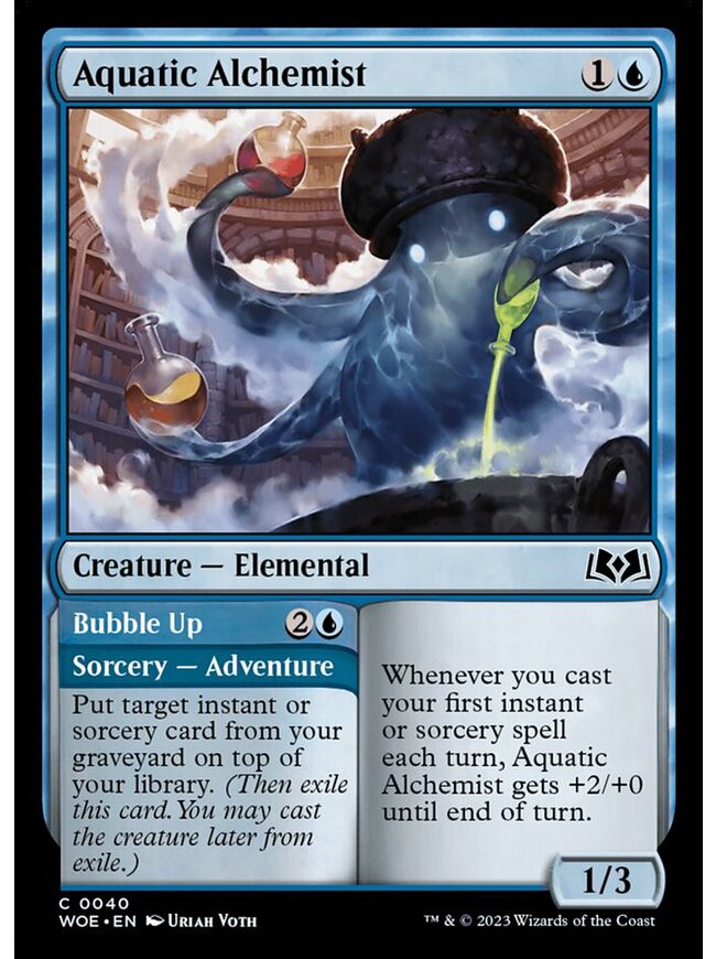 Aquatic Alchemist // Bubble Up