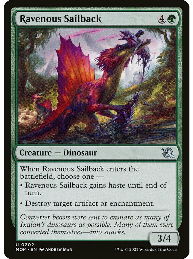 Ravenous Sailback