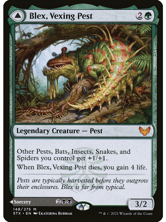 Blex, Vexing Pest // Search for Blex