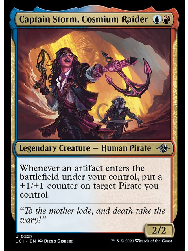 Captain Storm, Cosmium Raider
