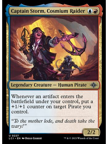 Captain Storm, Cosmium Raider