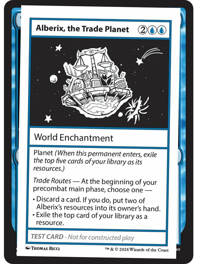 Alberix, the Trade Planet