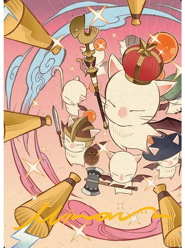 Summon: Good King Mog XII // Summon: Good King Mog XII (Art Series)