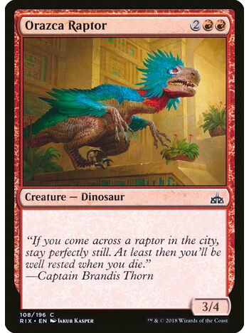 Orazca Raptor