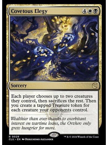 Covetous Elegy