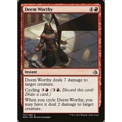 Deem Worthy