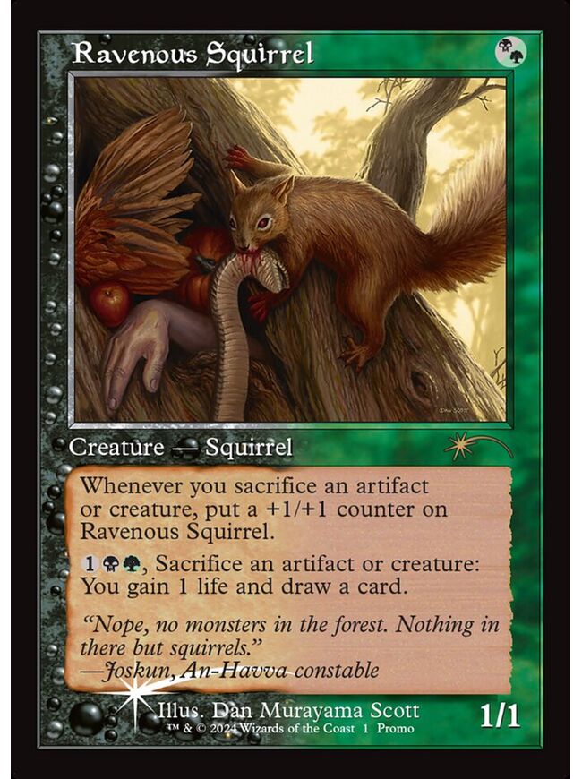 Ravenous Squirrel
