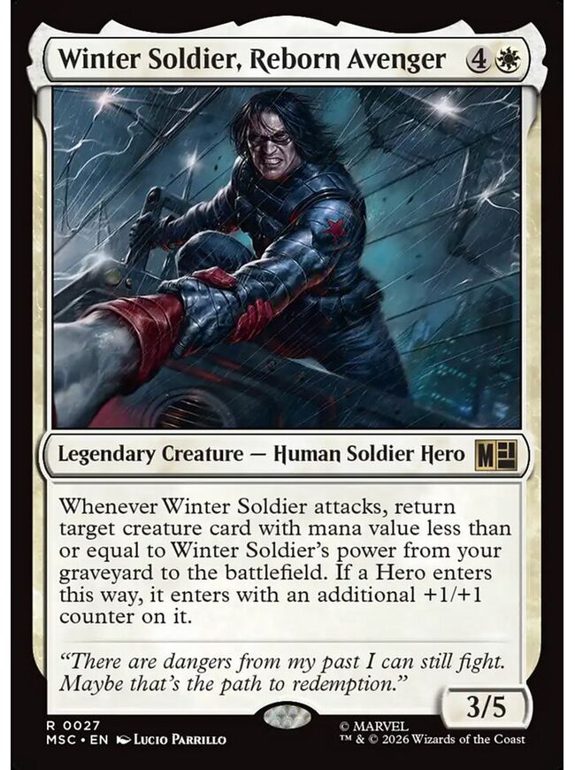 Winter Soldier, Reborn Avenger