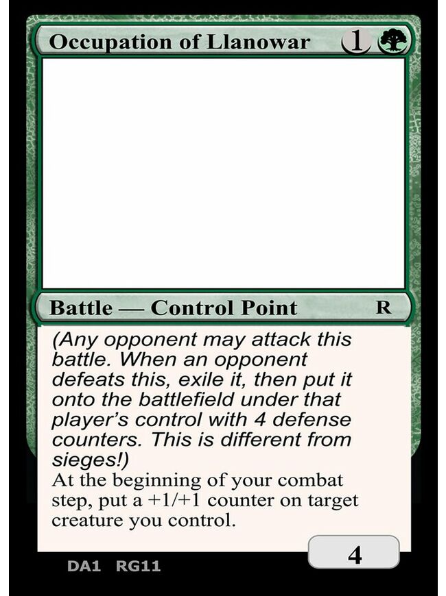 Occupation of Llanowar