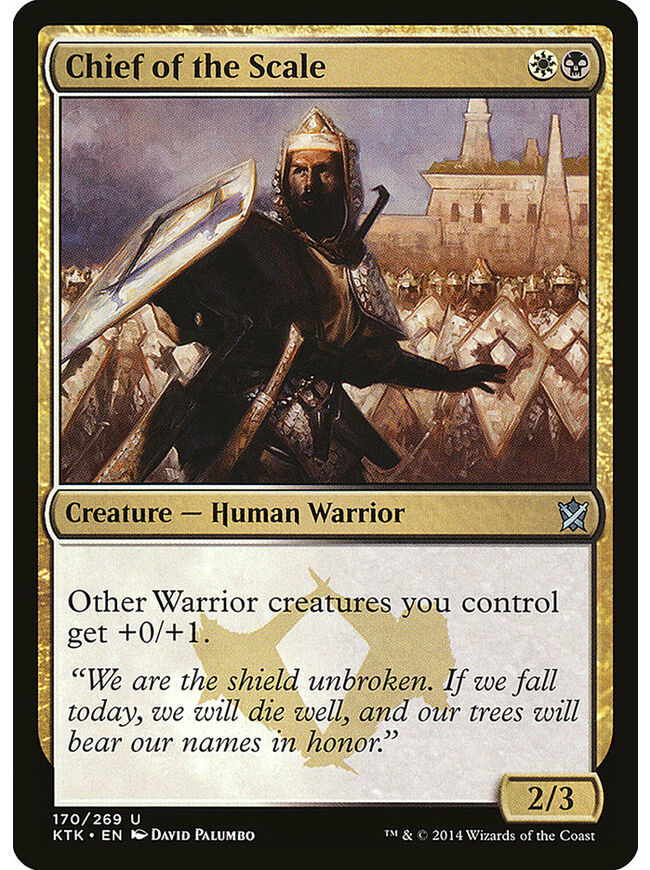 Chief of the Scale
