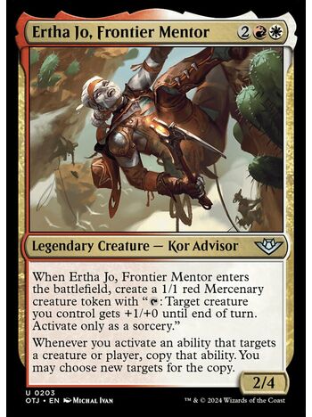 Ertha Jo, Frontier Mentor