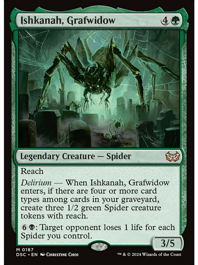Ishkanah, Grafwidow