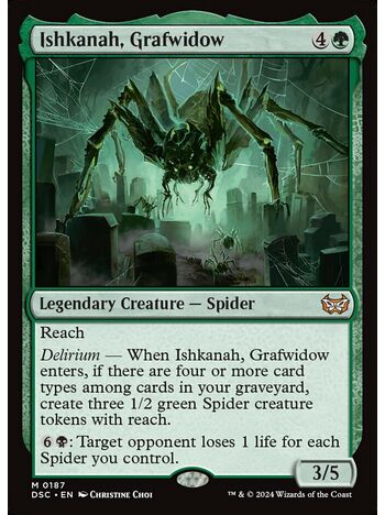 Ishkanah, Grafwidow