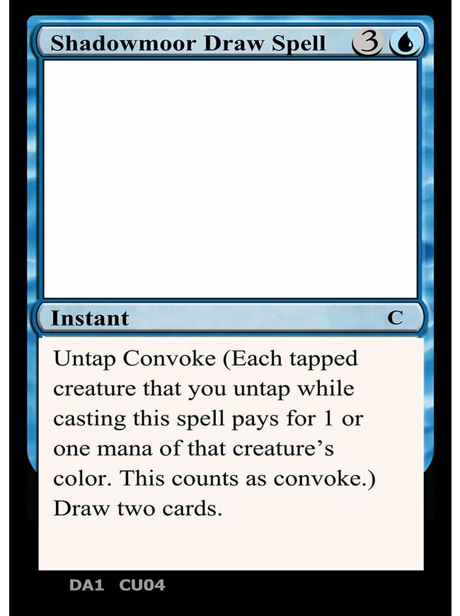 Shadowmoor Draw Spell