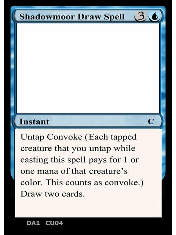 Shadowmoor Draw Spell
