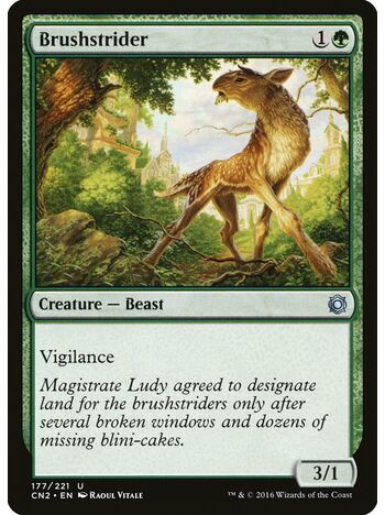 Brushstrider