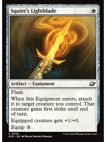 Squire's Lightblade