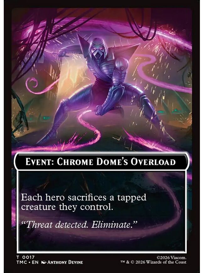 Event: Chrome Dome's Overload Token