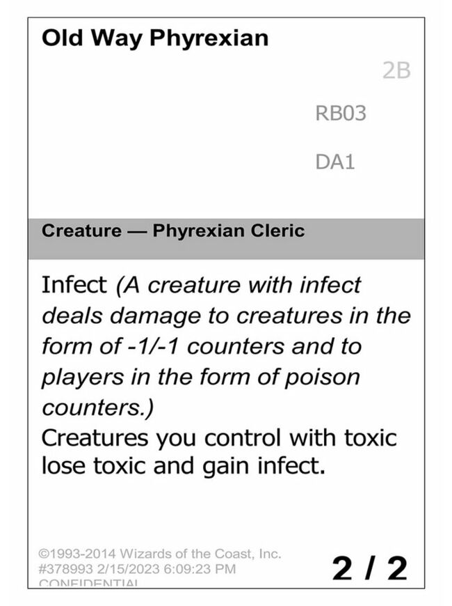 Old Way Phyrexian