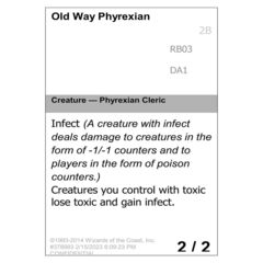 Old Way Phyrexian