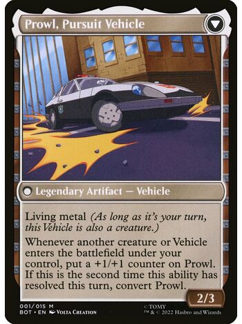 Prowl, Stoic Strategist // Prowl, Pursuit Vehicle