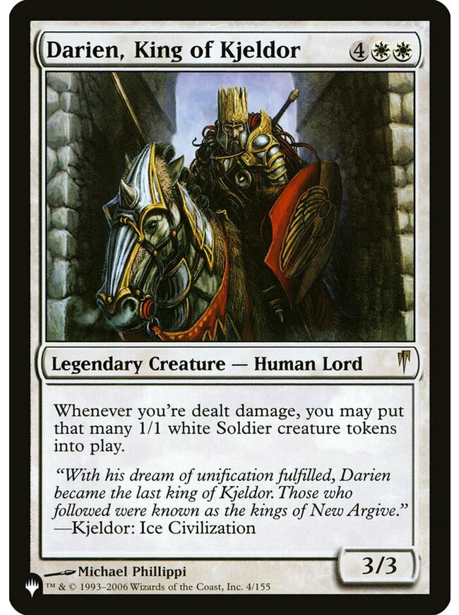 Darien, King of Kjeldor