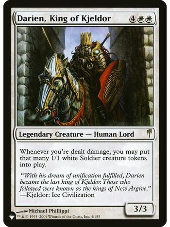 Darien, King of Kjeldor