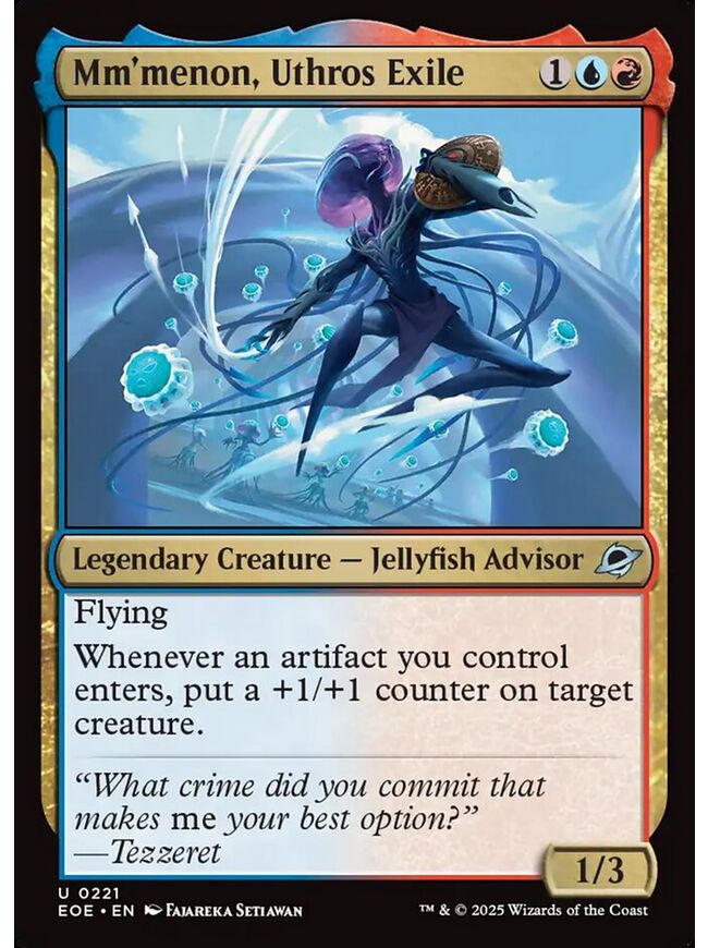 Mm'menon, Uthros Exile