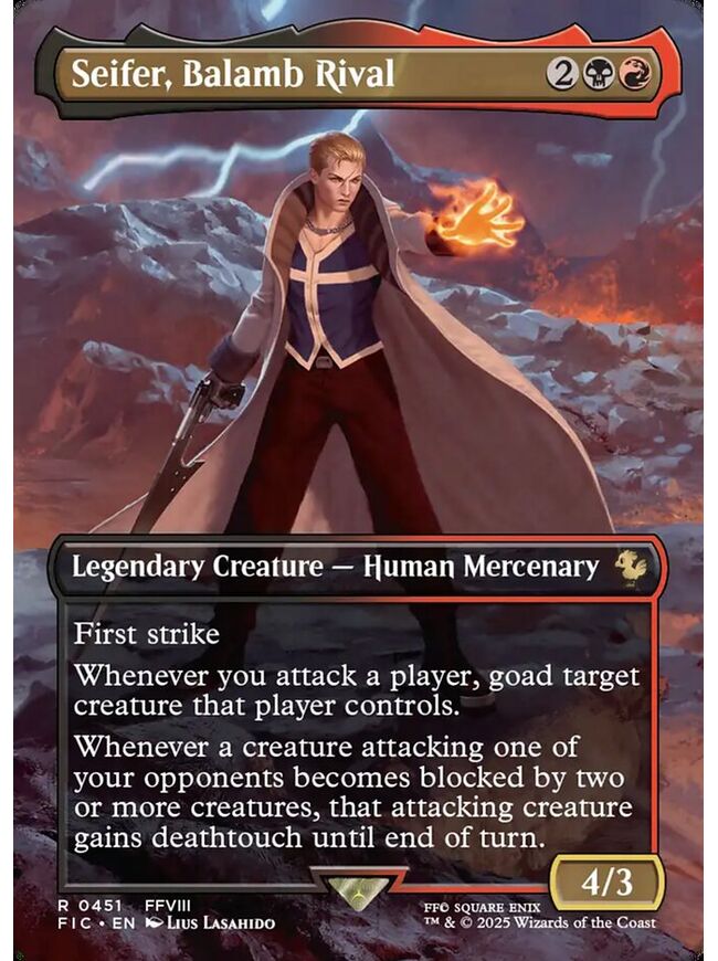 Seifer, Balamb Rival
