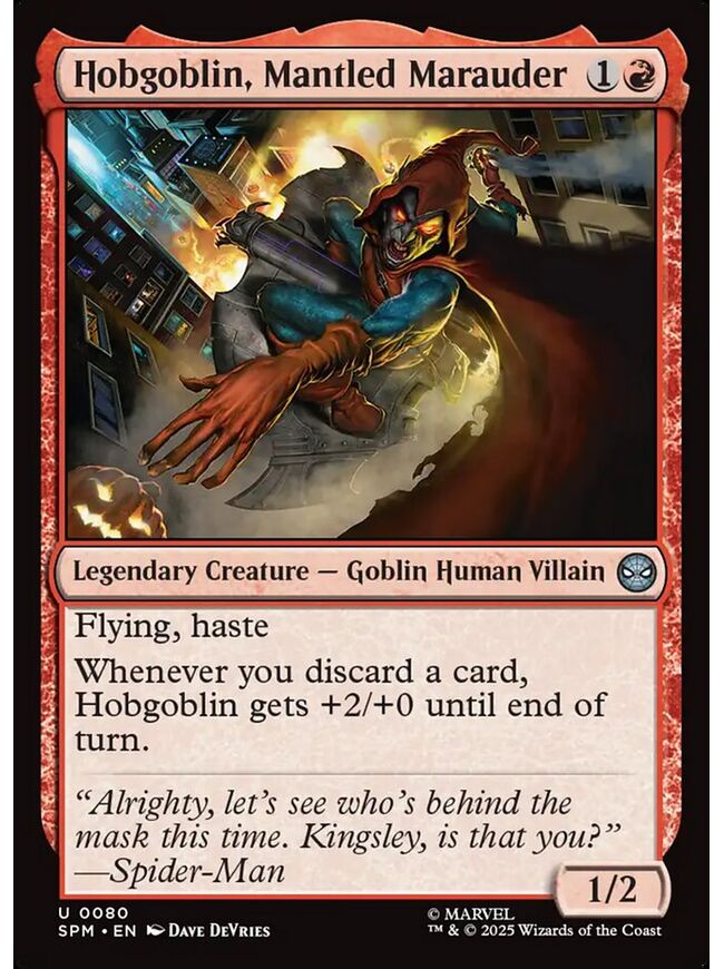 Hobgoblin, Mantled Marauder