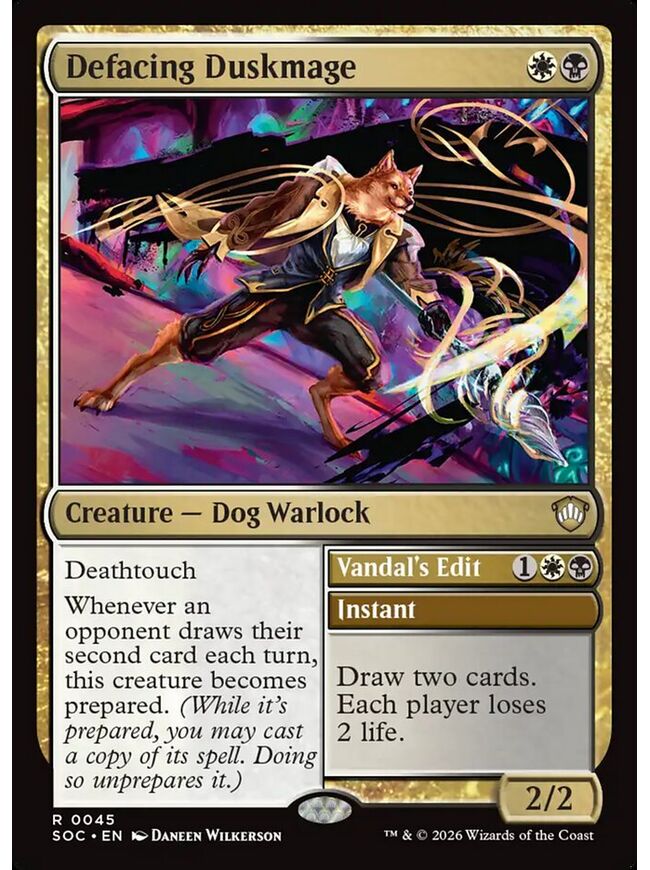 Defacing Duskmage // Vandal's Edit