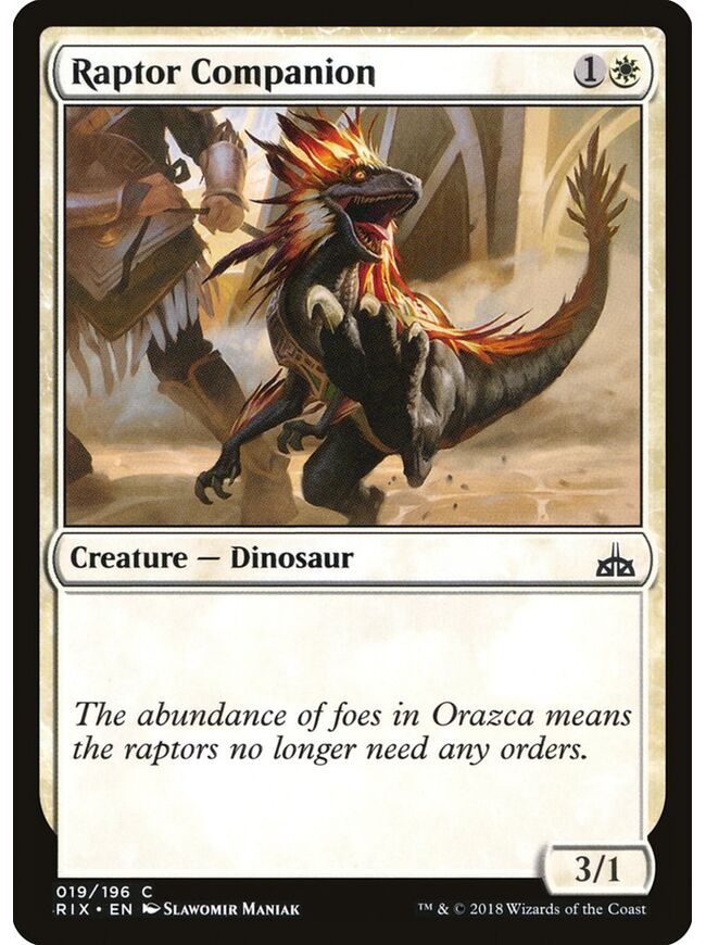 Raptor Companion