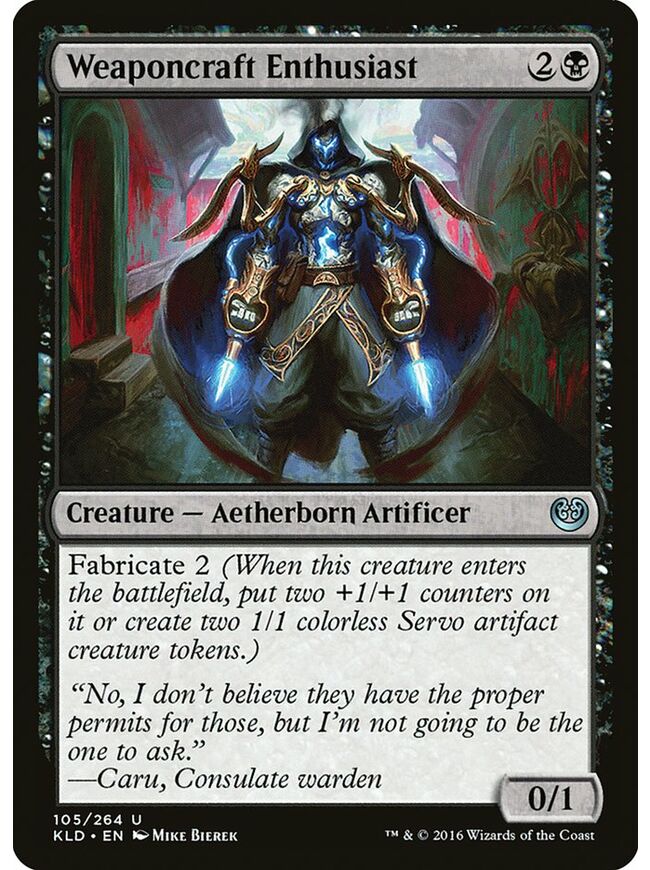 Weaponcraft Enthusiast