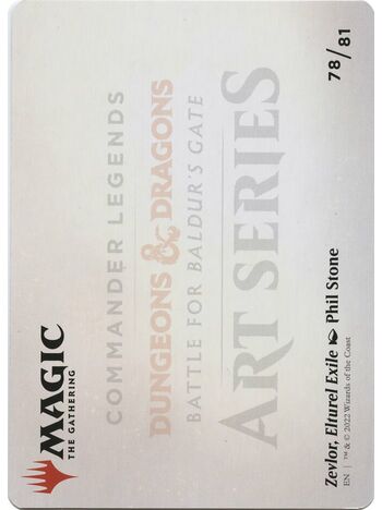 Zevlor, Elturel Exile // Zevlor, Elturel Exile (Art Series)