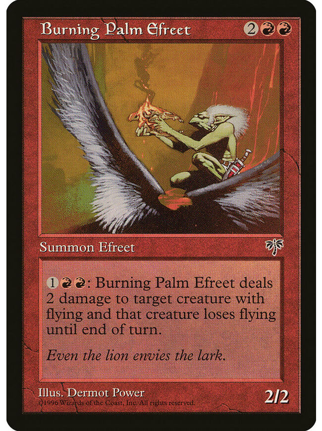 Burning Palm Efreet
