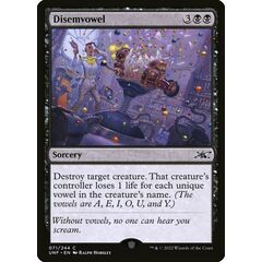 Disemvowel