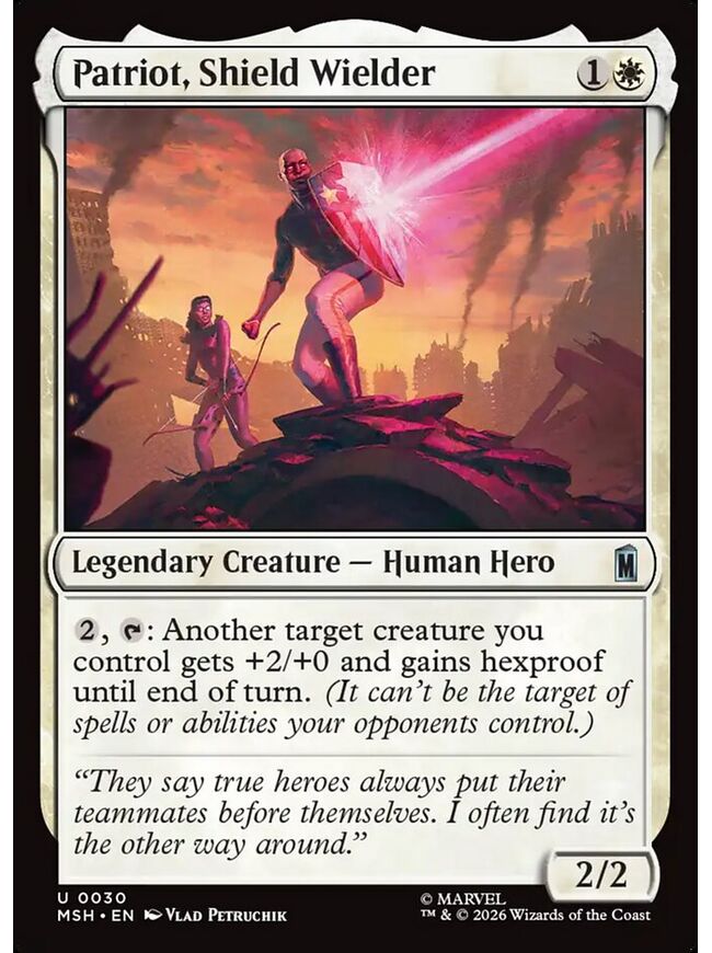 Patriot, Shield Wielder