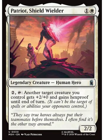 Patriot, Shield Wielder