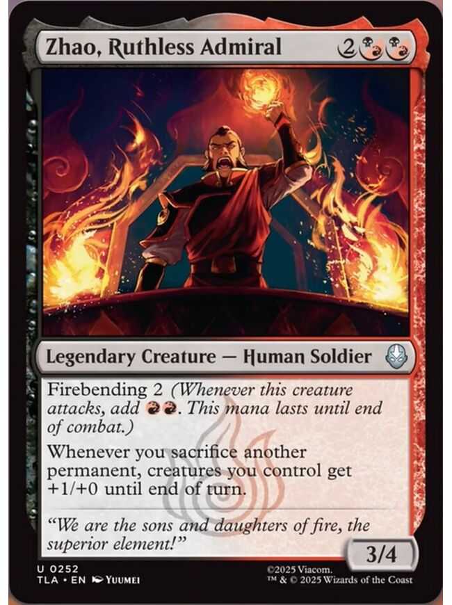 Zhao, Ruthless Admiral