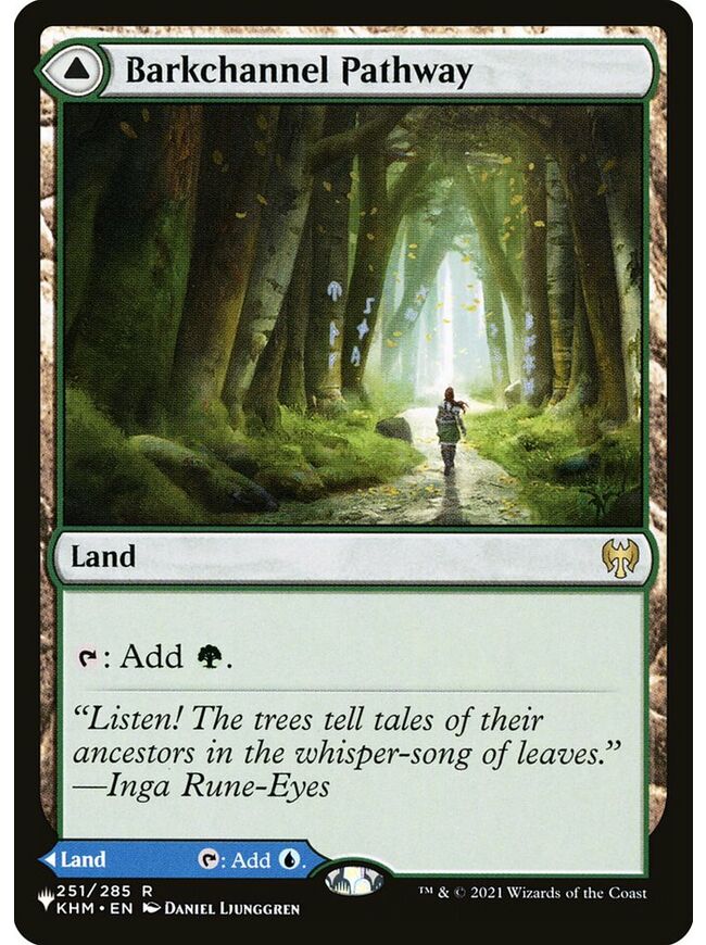 Barkchannel Pathway // Tidechannel Pathway