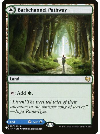 Barkchannel Pathway // Tidechannel Pathway